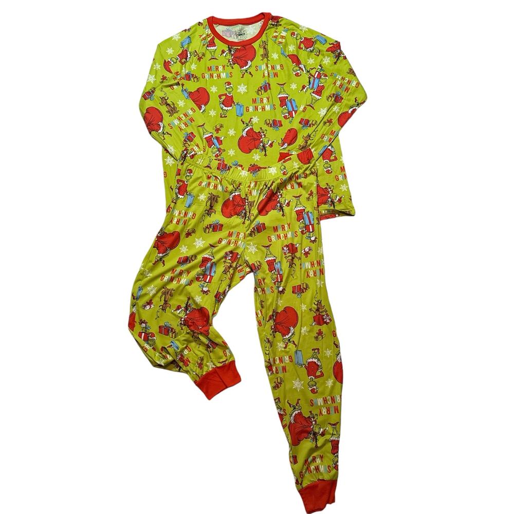 Grinchmas Christmas 2 piece Pajamas - Picture 1 of 3